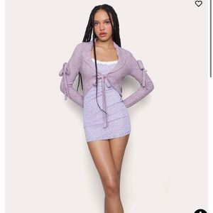 Danielle Guizio RAYE RIB KNIT TOP NWT